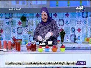 سفرة و طبلية - طريقة عمل سلطة البطيخ بالجبنة  مع الشيف هالة فهمي