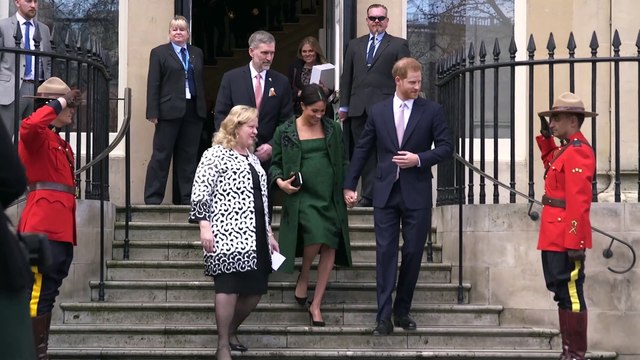 Meghan Markle deslumbra en el Día de la Commonwealth con un look con mensaje a su madre
