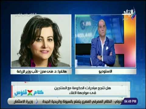كلام في فلوس - وزيرة الزراعة : الزراعة تعمل علي زيادة الانتاج الزراعي وصناعة الدواجن تحقق 95%