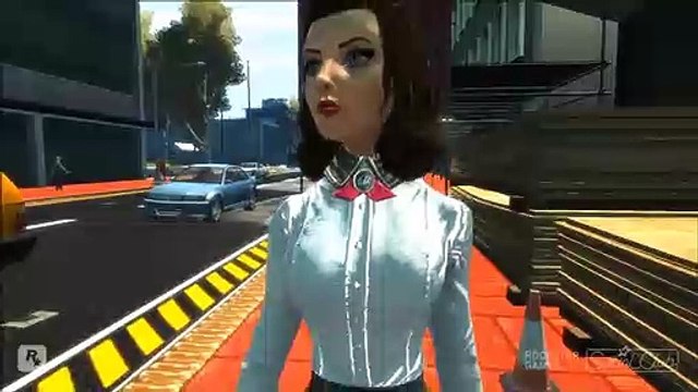 GRAND THEFT AUTO IV: ELIZABETH BIOSHOCK INFINITE BURIAL AT SEA