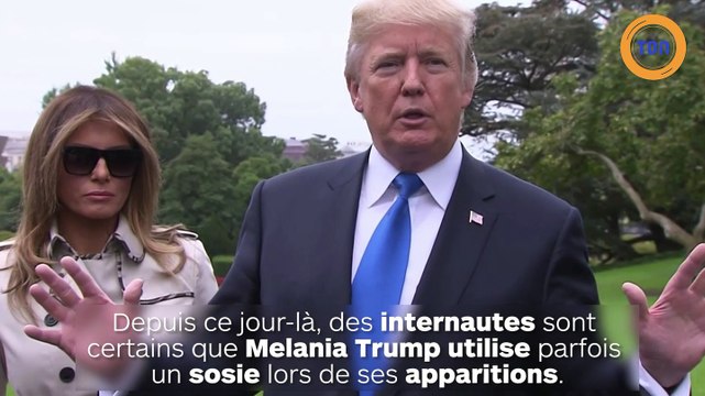 Sans aucun doute, le sosie de Melania Trump a de nouveau pris sa place !
