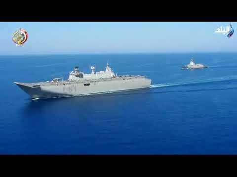 صدى البلد - البحرية المصرية والأسبانية تنفذان تدريب بحرى مشترك بنطاق البحرين المتوسط والأحمر