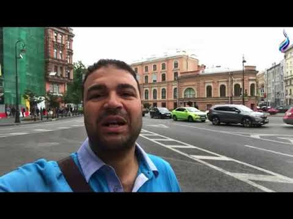 صدى البلد - وليد عبد السلام وجولة خاصة لصلاة الجمعة من قلب مدينة سان بطرسبورغ