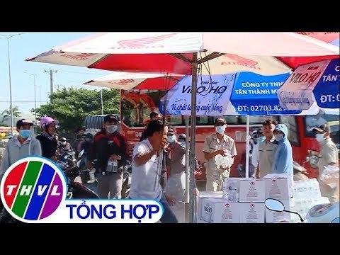 THVL | Xôn xao clip người đàn ông cầm gậy rượt đuổi nữ CSGT phát nước cho người đi đường