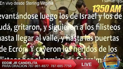 Evang. Eddie Rivera Candelita Ultimo Día En  Virginia