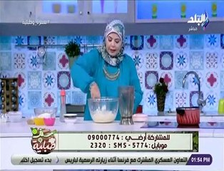 سفرة وطبلية - طريقة عمل البسيسه بالسمسم  مع الشيف هالة فهمي