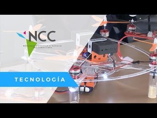 Jóvenes de secundaria se entrenan en el diseño y realización de drones