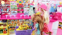 Poupées Barbie Aller faire du Shopping Magasin de Jouets pour les Enfants Toko mainan boneka Barbie Loja de brinquedos