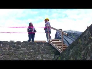 Descubren pirámide después del terremoto