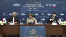 Ticaret Bakanı Pekcan Türk Eximbank-Icbc Protokol İmza Törenine Katıldı