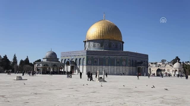 İsrail Polisinden Mescid-i Aksa'da Provokatif Hareket - Kudüs