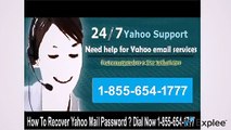How To Recover Yahoo Mail Password ? Dial Now 1-855-654-1777