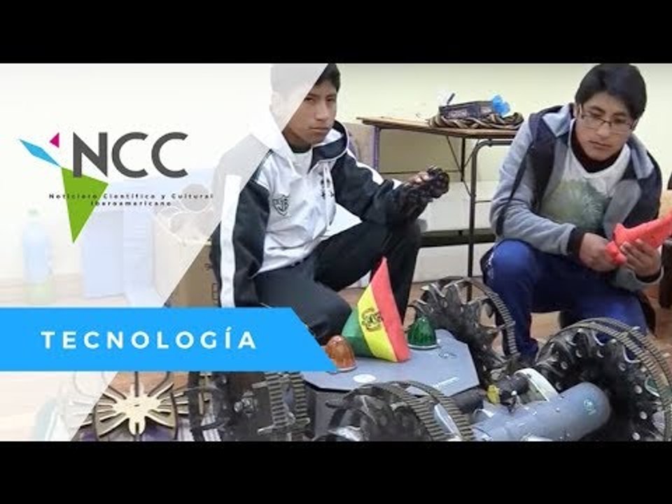 Robot todo terreno creado por jóvenes, es premiado