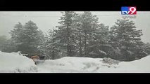 Jammu and Kashmir turns fairyland after fresh snowfall- TV9