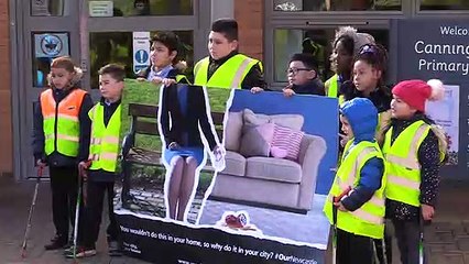 Kids Tidy Up the Community!