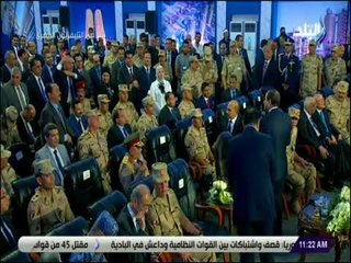 السيسي : هنعمل كل اللي الناس عايزاة بس مفيش حاجة ببلاش