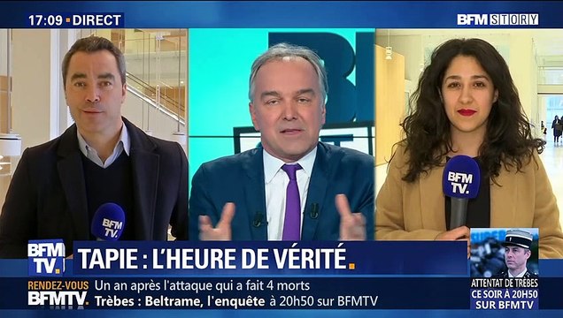 Arbitrage: Bernard Tapie jugé pour escroquerie (1/3)