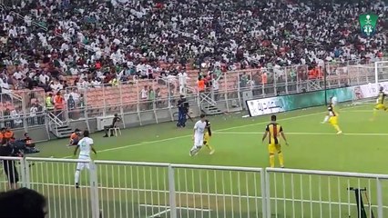 طرب رابطة الاهلي - هدف السومة بدر تركستاني سووومة - الاهلي - الحزم 2-0 (جولة الوطن) - YouTube