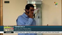 Nicolás Maduro: Ataque al sistema eléctrico, estrategia macabra