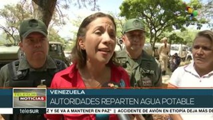 Gobierno venezolano entrega agua a hospitales por corte eléctrico