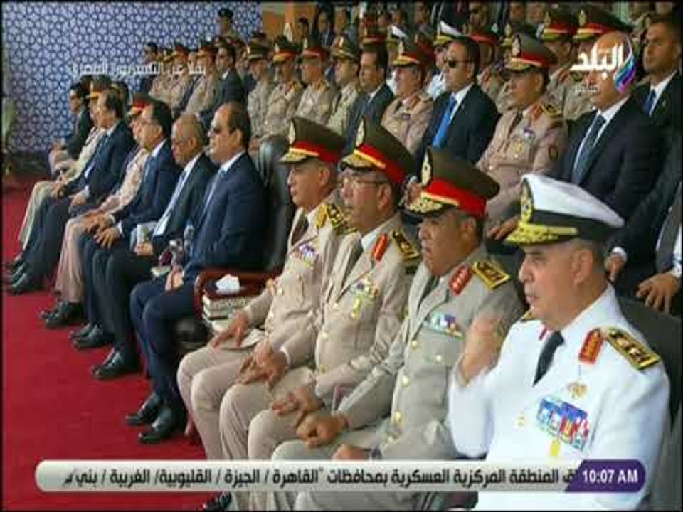 صدى البلد - حفل تخرج الدفعة 156 من معهد ضباط الصف المعلمين