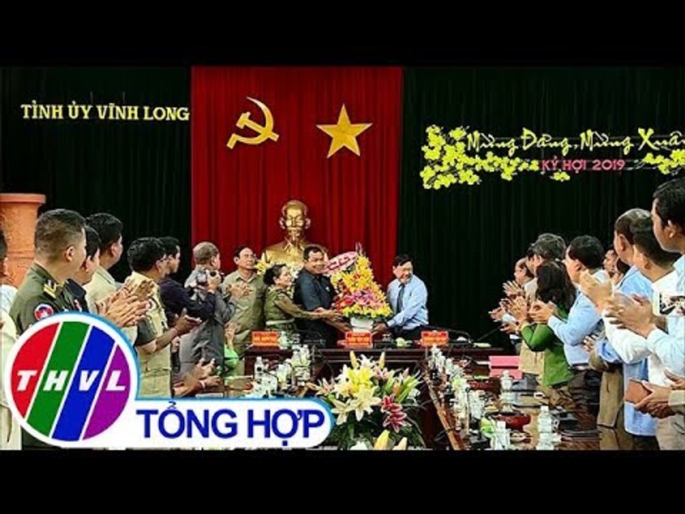 THVL | Đoàn đại biểu tỉnh Kampong Speu chúc tết Tỉnh ủy Vĩnh Long