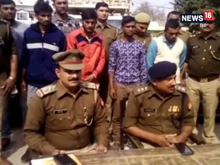 पुलिस और पशु तस्करों के बीच मुठभेड़, 4 बदमाश गिरफ्तार