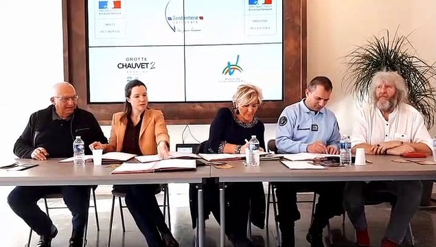 Vallon-Pont-d'Arc : une convention pour sécuriser la Grotte Chauvet 2
