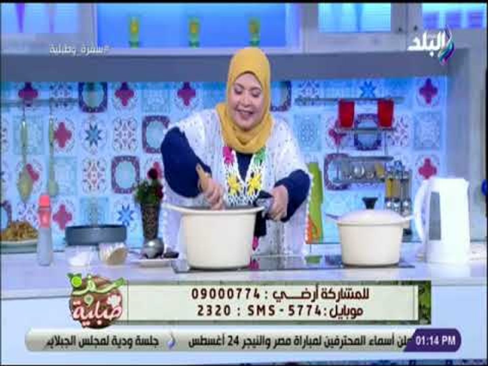 سفرة و طبلية - أرز الفتة على طريقة هالة فهمي