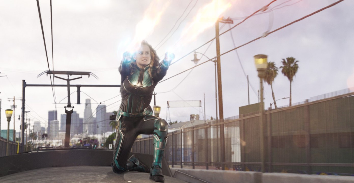 Captain Marvel - Scène du train