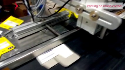 Print on Pharma Mono Carton - Control Print TIJ