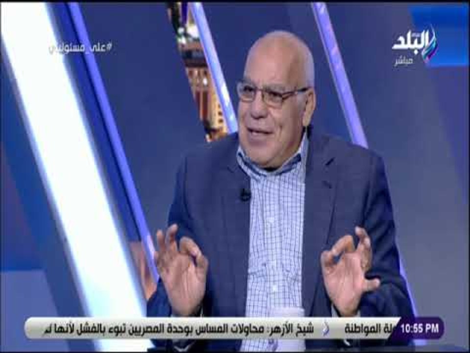 على مسئوليتي - على غنيم: السياحة مشروع قومي و سبب النهوض.. وأطالب بالتنسيق بين الجهات المتخصصة