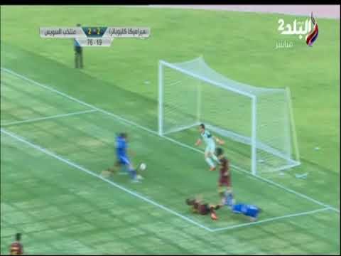 ملعب البلد - أحمد سمير يحرز هدف التعادل لصالح منتخب السويس فى الدقيقة 76