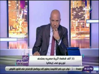 Download Video: على مسئوليتي - أحمد موسى:  700 قطعة أثرية مصرية كانت ضمن مقتنيات المتحف البرزيلي المحترق