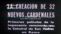 Pope Pius XII raises 32 new cardinals in Vatican 1946