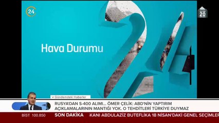 İşte hava durumu raporu