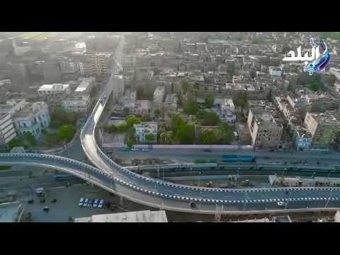 صدى البلد - كوبري قوص العلوي أعلى السكة الحديد