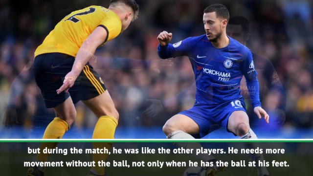 Sarri demands more from Hazard