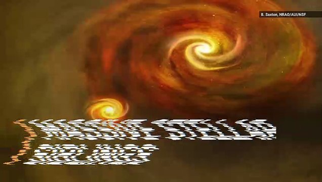 Huge Twin Star Cuddles With Its Stellar Sibling