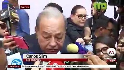 Hay que darle tiempo a AMLO, lleva apenas 100 dias- Carlos Slim (1)