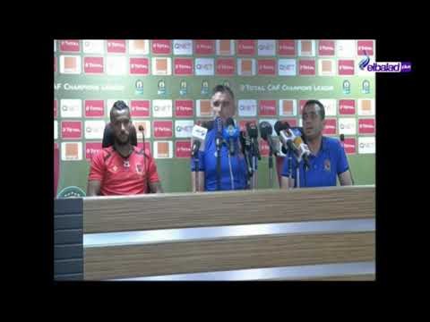 صدى البلد - مؤتمر صحفي لمدرب الأهلى للحديث عن مباراة وفاق سطيف