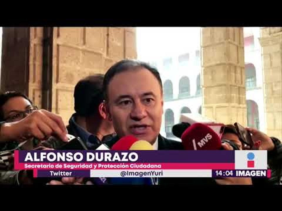 Alfonso Durazo asegura que tienen ubicado a "El Marro" | Noticias con Yuriria Sierra