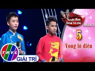 THVL | Tuyệt đỉnh song ca nhí Mùa 3 - Tập 5[6]: Nghĩa Sư Đồ - Huy Trường, Duy Linh