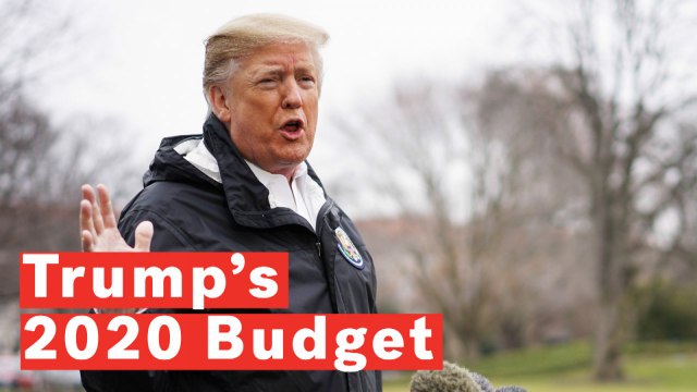President Trump Unveils New Trump 2020 Budget Which Includes $8.6 Billion For Wall