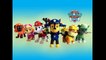 6 Paw Patrol Action Pack Pups and Badges Marshall Chase Rubble Rocky Zuma Skye Nickelodeon Unboxing