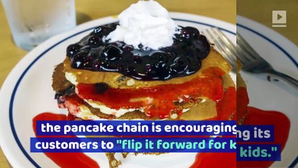 IHOP to Celebrate 'Free Pancake Day' on Tuesday