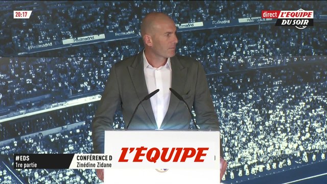 Zidane «L'effectif avait besoin d'un nouvel entraîneur» - Foot - ESP - Real Madrid