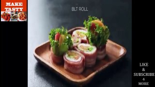 11 Dinner Recipes You Can Make Tasty For Your Family Tonight - Bacon-Wrapped Sushi