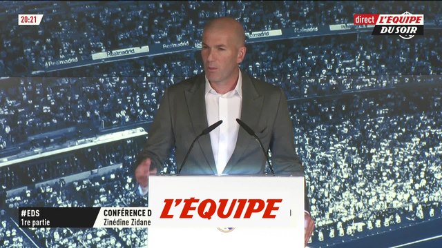 Zidane «C'était le moment de partir» - Foot - ESP - Real Madrid