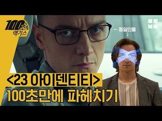 다중이로 돌변한 '엑스맨' 찰스 자비에 교수님 ※소름주의 [100초 액기스]